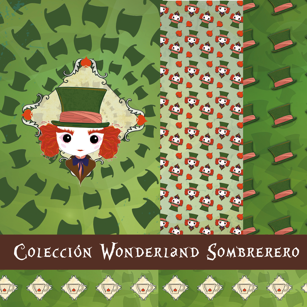 Wonderland Sombrerero Loco