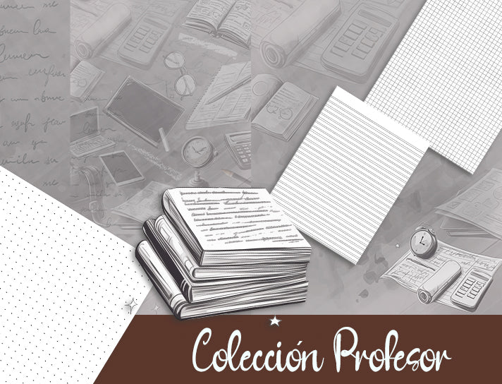 Profesor Colección de Papel