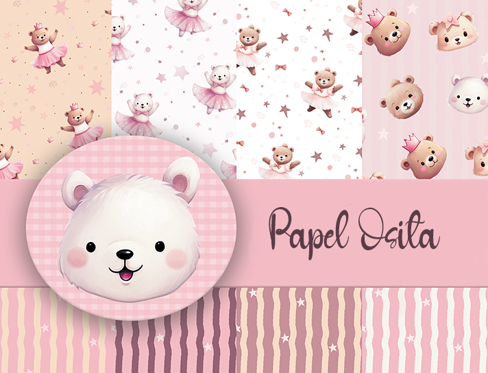 Osita Bailarina / Colección Papel