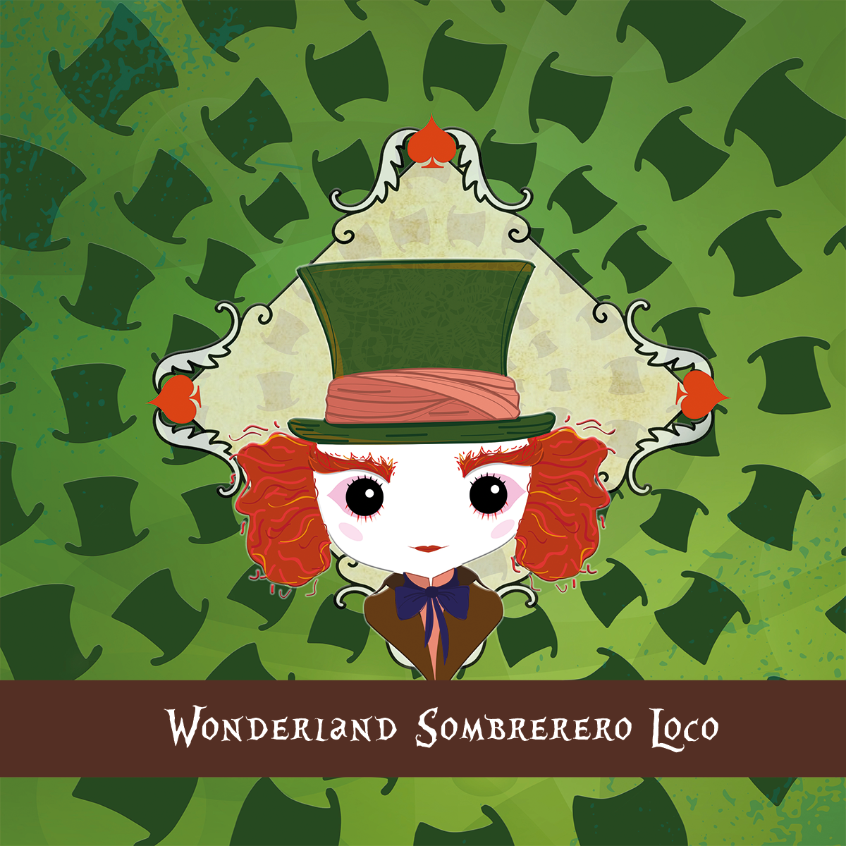 Wonderland Sombrerero Loco