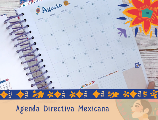 Planner Directivo Escolar Mexicano 2025