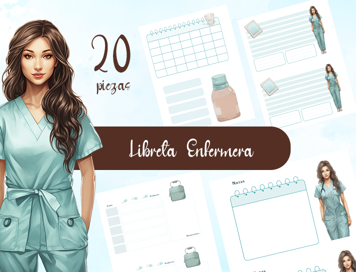 Enfermera / Libreta Planner